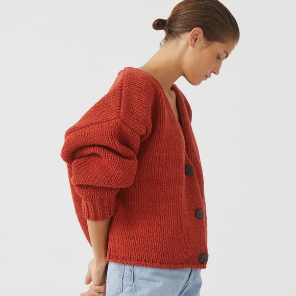 Babaa no57 cardigan in arce - Picture 2 of 7